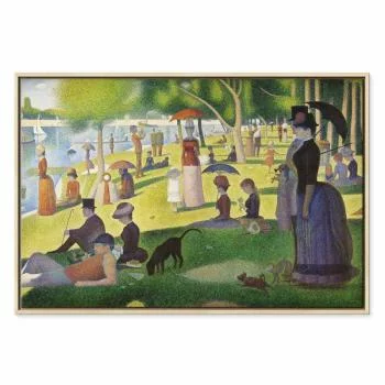 Obraz - Georges Seurat – Niedzielne popołudnie na wyspie Grande Jatte - obrazek 2