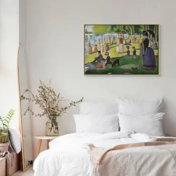 Obraz - Georges Seurat – Niedzielne popołudnie na wyspie Grande Jatte - obrazek 6