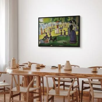 Obraz - Georges Seurat – Niedzielne popołudnie na wyspie Grande Jatte - obrazek 7