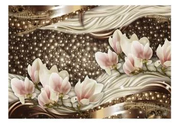 Fototapeta - Perły i magnolie - obrazek 2