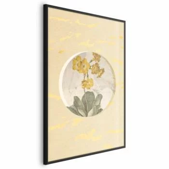 Plakat - Kwiat w kole