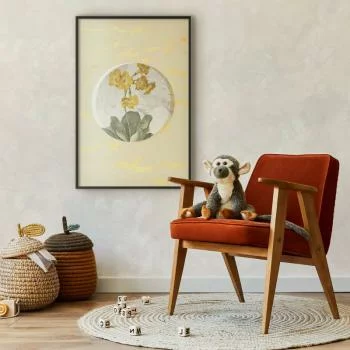 Plakat - Kwiat w kole - obrazek 2