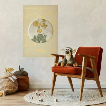 Plakat - Kwiat w kole - obrazek 2