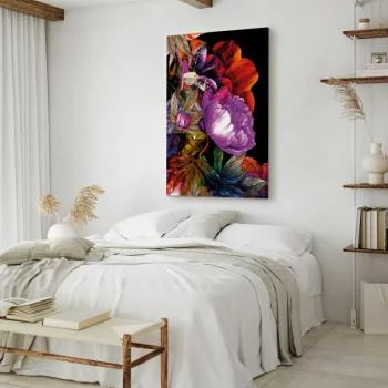 Obraz - Natura w kolorach lata (1-częściowy) - kwiatowy ogród inspiracji - obrazek 6