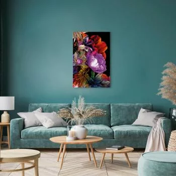 Obraz - Natura w kolorach lata (1-częściowy) - kwiatowy ogród inspiracji - obrazek 5