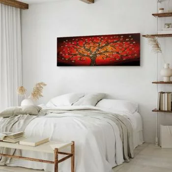 Obraz - Ogniste drzewo (1-częściowy) wąski - obrazek 6