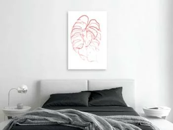 Obraz - Monstera w ruchu (1-częściowy) pionowy - obrazek 2