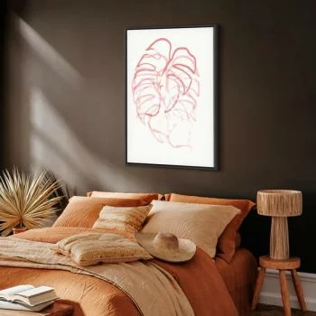 Obraz - Monstera w ruchu (1-częściowy) pionowy - obrazek 5