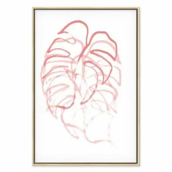 Obraz - Monstera w ruchu (1-częściowy) pionowy - obrazek 2