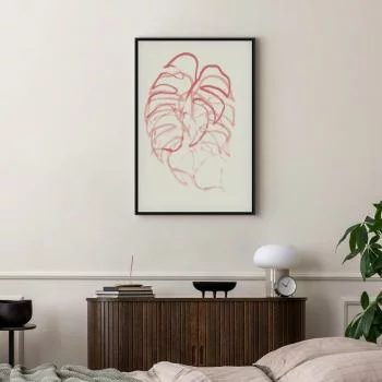 Obraz - Monstera w ruchu (1-częściowy) pionowy - obrazek 6