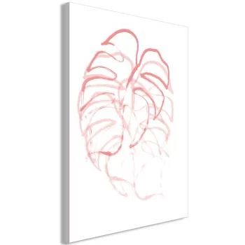 Obraz - Monstera w ruchu (1-częściowy) pionowy - obrazek 2