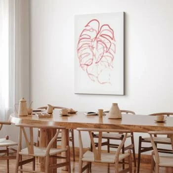 Obraz - Monstera w ruchu (1-częściowy) pionowy - obrazek 7