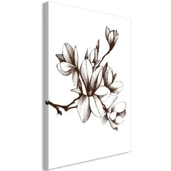 Obraz - Renesansowe magnolie (1-częściowy) pionowy - obrazek 2