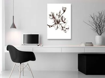 Obraz - Renesansowe magnolie (1-częściowy) pionowy - obrazek 2