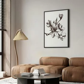 Obraz - Renesansowe magnolie (1-częściowy) pionowy - obrazek 5