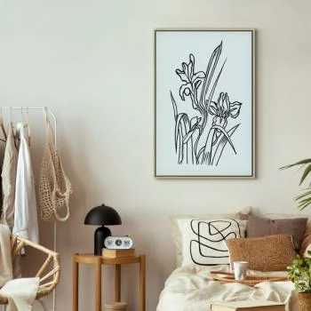 Obraz - Zakochane irysy (1-częściowy) pionowy - obrazek 6