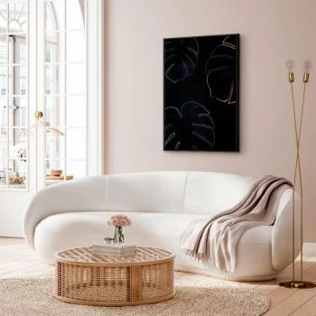 Obraz - Galaktyczna monstera (1-częściowy) pionowy - obrazek 5