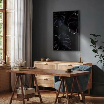 Obraz - Galaktyczna monstera (1-częściowy) pionowy - obrazek 7