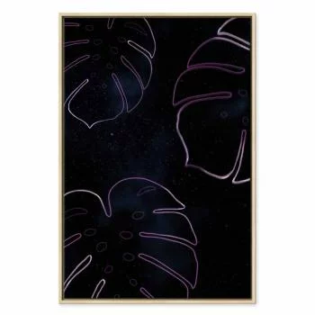 Obraz - Galaktyczna monstera (1-częściowy) pionowy - obrazek 2