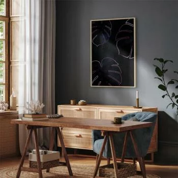 Obraz - Galaktyczna monstera (1-częściowy) pionowy - obrazek 7