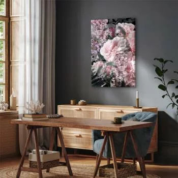 Obraz - Wśród kwiatów (1-częściowy) - rozkwitające rośliny w kolorach natury - obrazek 7