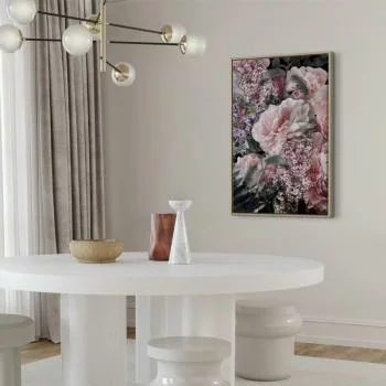 Obraz - Wśród kwiatów (1-częściowy) - rozkwitające rośliny w kolorach natury - obrazek 5