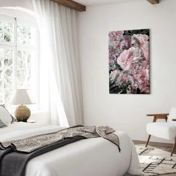 Obraz - Wśród kwiatów (1-częściowy) - rozkwitające rośliny w kolorach natury - obrazek 6