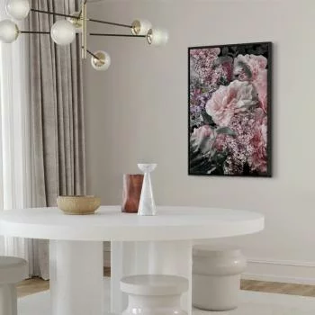 Obraz - Wśród kwiatów (1-częściowy) - rozkwitające rośliny w kolorach natury - obrazek 5