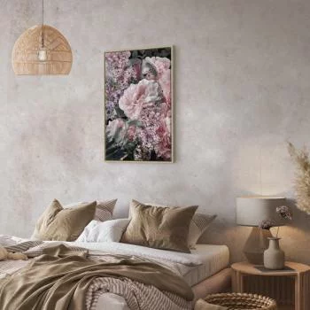 Obraz - Wśród kwiatów (1-częściowy) - rozkwitające rośliny w kolorach natury - obrazek 6