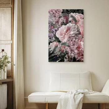 Obraz - Wśród kwiatów (1-częściowy) - rozkwitające rośliny w kolorach natury - obrazek 5