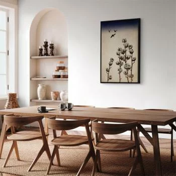 Obraz - Gałązki bawełny (1-częściowy) pionowy - obrazek 7