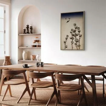 Obraz - Gałązki bawełny (1-częściowy) pionowy - obrazek 7