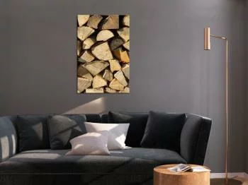 Obraz - Piękno drewna (1-częściowy) pionowy