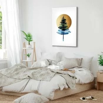 Obraz - Słoneczna zima (1-częściowy) pionowy - obrazek 6