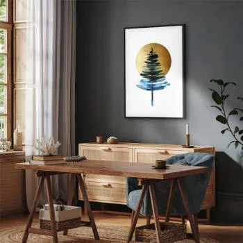 Obraz - Słoneczna zima (1-częściowy) pionowy - obrazek 7