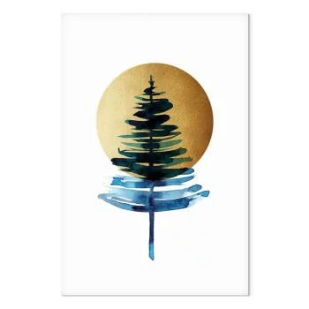 Obraz - Słoneczna zima (1-częściowy) pionowy - obrazek 2