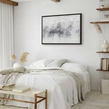 Obraz - Zimowy las (1-częściowy) szeroki - obrazek 6