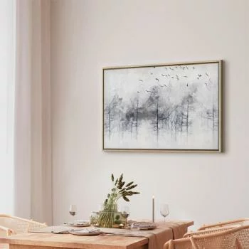 Obraz - Zimowy las (1-częściowy) szeroki - obrazek 7