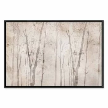 Obraz - Beżowy las myśli (1-częściowy) szeroki - obrazek 2