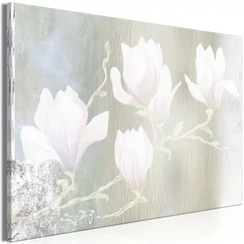 Obraz - Białe magnolie (1-częściowy) szeroki - obrazek 2