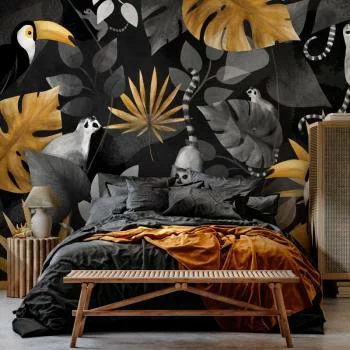 Fototapeta - Wesołe lemury - obrazek 2