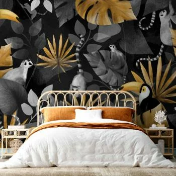 Fototapeta - Wesołe lemury - obrazek 5