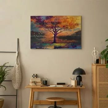 Obraz - Jesienne szkice (1-częściowy) szeroki - obrazek 7