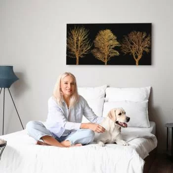 Obraz - Złoty las (1-częściowy) szeroki - obrazek 6