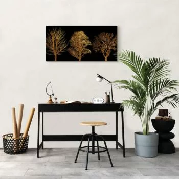 Obraz - Złoty las (1-częściowy) szeroki - obrazek 7