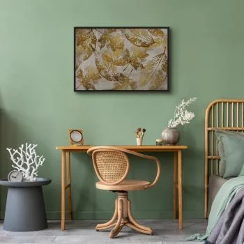 Obraz - Złota mozaika (1-częściowy) szeroki - obrazek 7