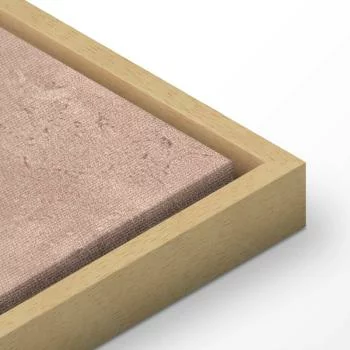 Obraz - Polne kwiaty - czarne rośliny na tle w technice lime wash - obrazek 8