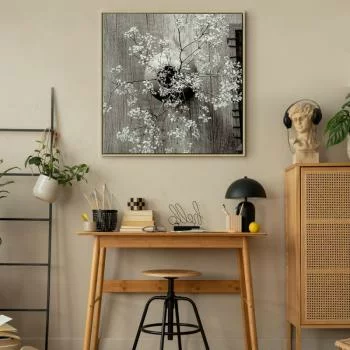 Obraz - Suszone kwiaty (1-częściowy) kwadrat - obrazek 7