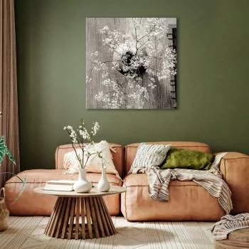 Obraz - Suszone kwiaty (1-częściowy) kwadrat - obrazek 5