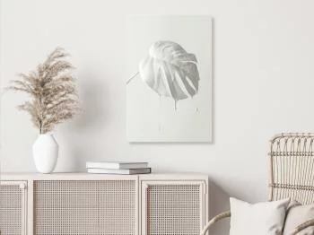 Obraz - Jasna monstera (1-częściowy) pionowy - obrazek 2